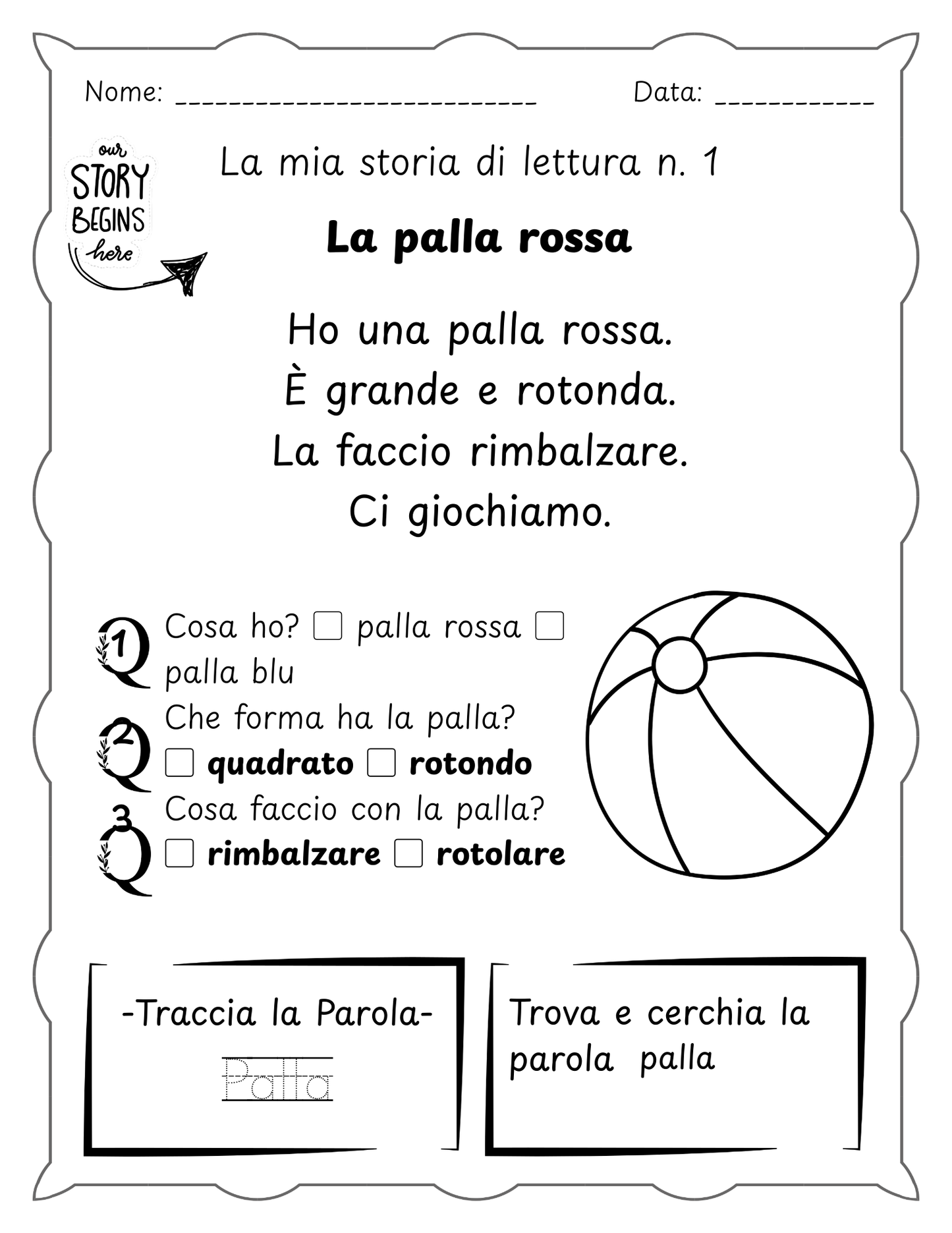 Imparo a leggere e scrivere: Guida pratica per bambini