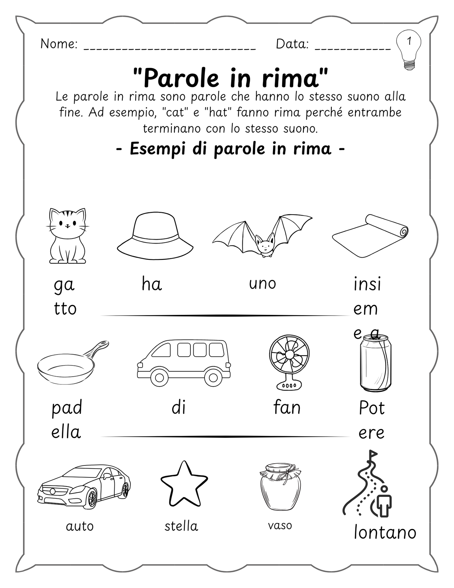 Mani in azione: Giochi di abbinamento per l'apprendimento