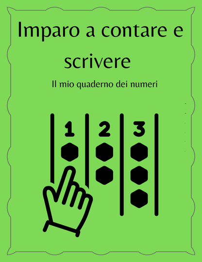 I numeri in un lampo: Schede didattiche per l'apprendimento