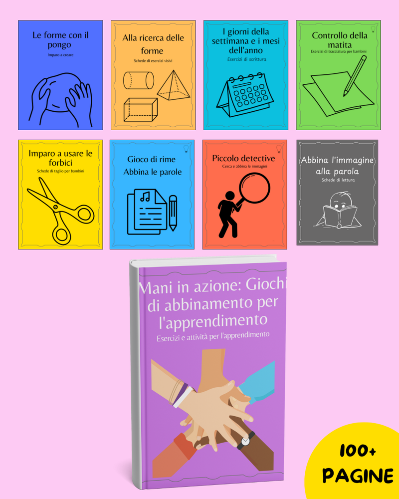 Mani in azione: Giochi di abbinamento per l'apprendimento