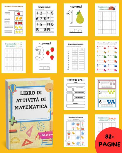 Libro di Attività di Matematica: Tutto il necessario per crescere con i numeri