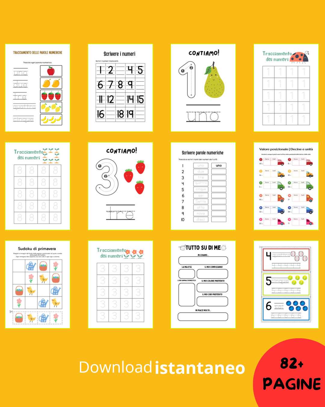 Libro di Attività di Matematica: Tutto il necessario per crescere con i numeri