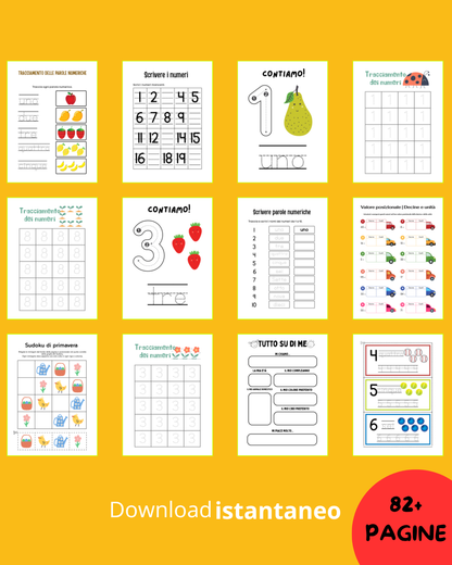 Libro di Attività di Matematica: Tutto il necessario per crescere con i numeri