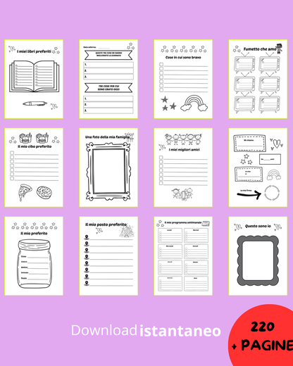 Diario della Gratitudine: Coltiva la felicità nel cuore del tuo bambino