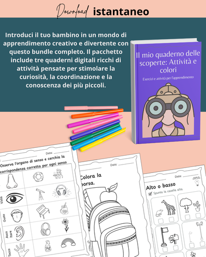 Il mio quaderno delle scoperte
