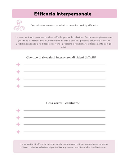 Il tuo quaderno di benessere emotivo: strumenti pratici per una mente serena.