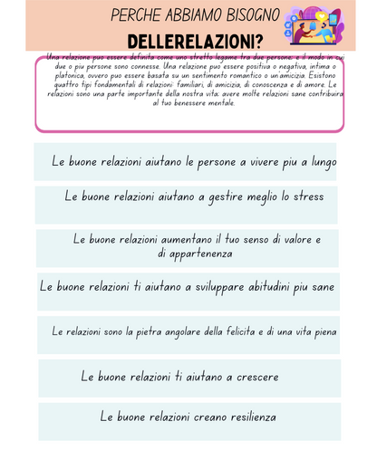 Educazione Emotiva:Il Kit di Attività per Imparare a Riconoscere e Gestire le Emozioni in Modo Sereno