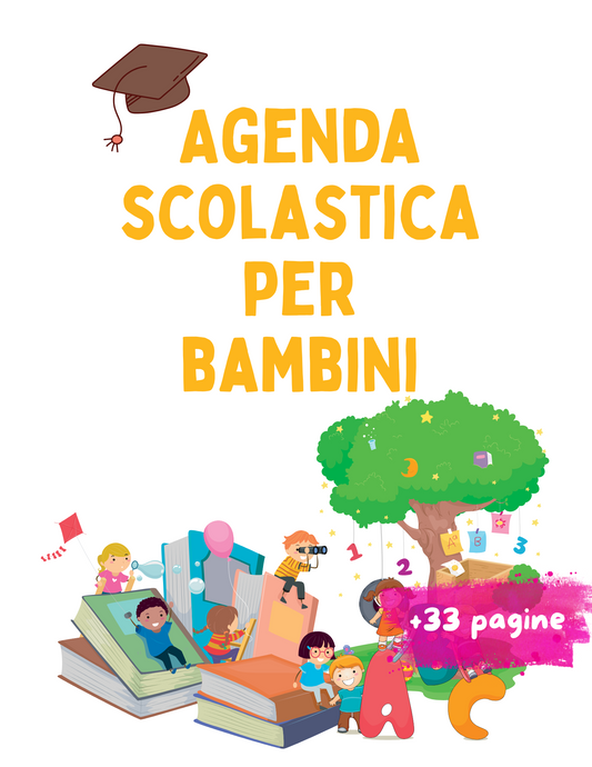 Planner Scolastico per Bambini: L'Agenda per una Scuola Senza Stress