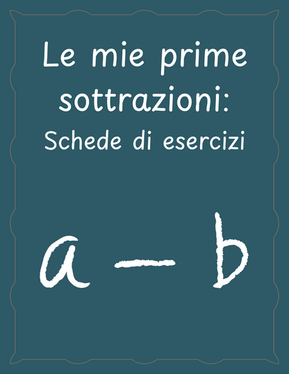 I numeri in un lampo: Schede didattiche per l'apprendimento