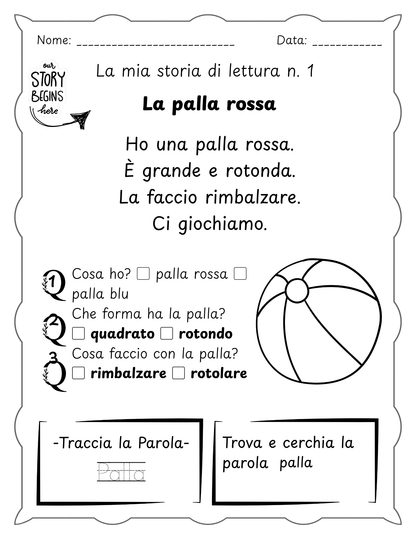 Imparo a leggere e scrivere: Guida pratica per bambini