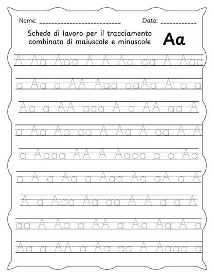 Imparo a leggere e scrivere: Guida pratica per bambini