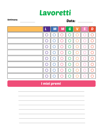 Planner Scolastico per Bambini: Organizza, Cresci e Sogna