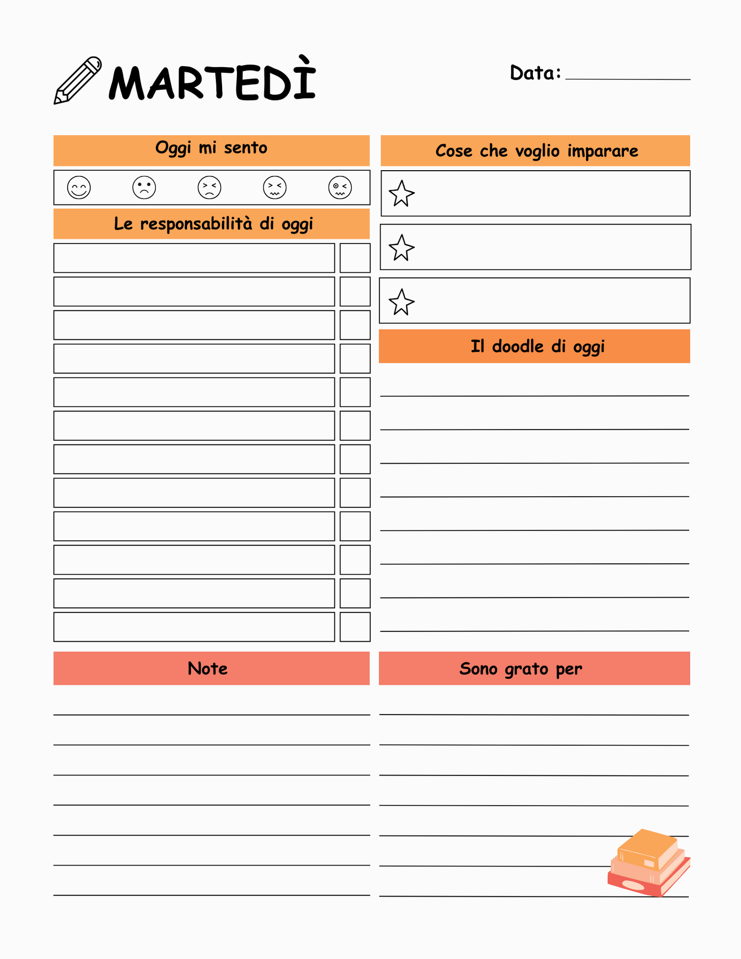 Planner Scolastico per Bambini: L'Agenda per una Scuola Senza Stress