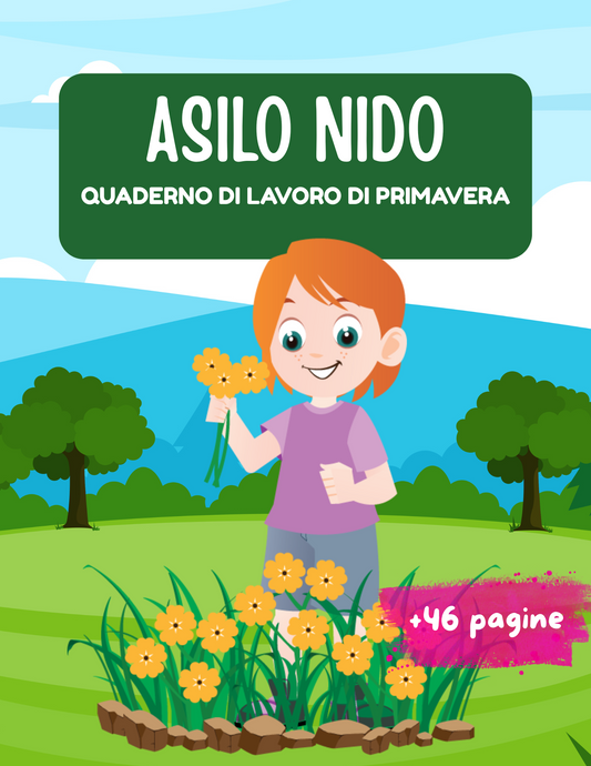 Quaderno di Lavoro di Primavera: L'Apprendimento sboccia con la Natura